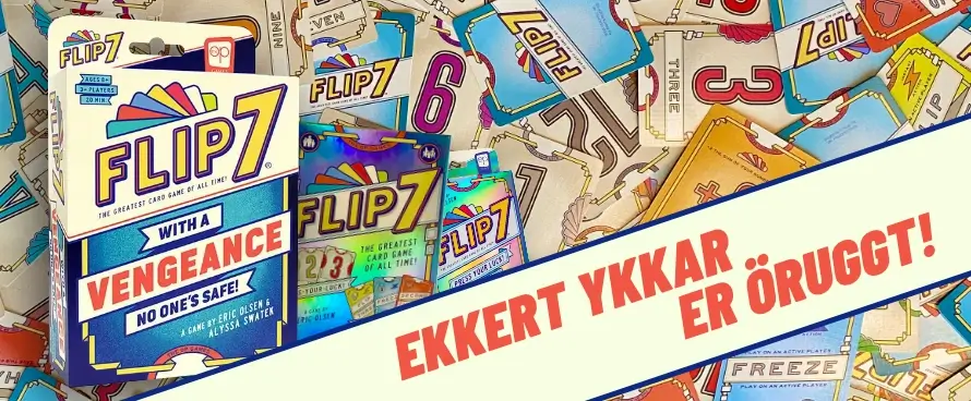 flip_7-with_a_vengeance-desktop Flip 7 with a Vengeance - Ekkert ykkar er öruggt!