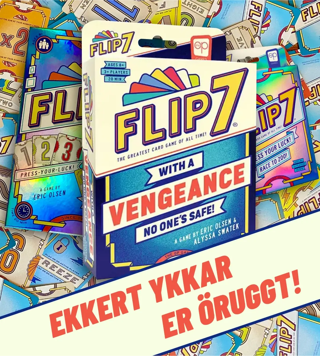 flip_7-with_a_vengeance-mobile Flip 7 with a Vengeance - Ekkert ykkar er öruggt!