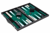 Backgammon, black/green (Large)