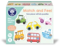 Match and Feel Vehicle Puzzle