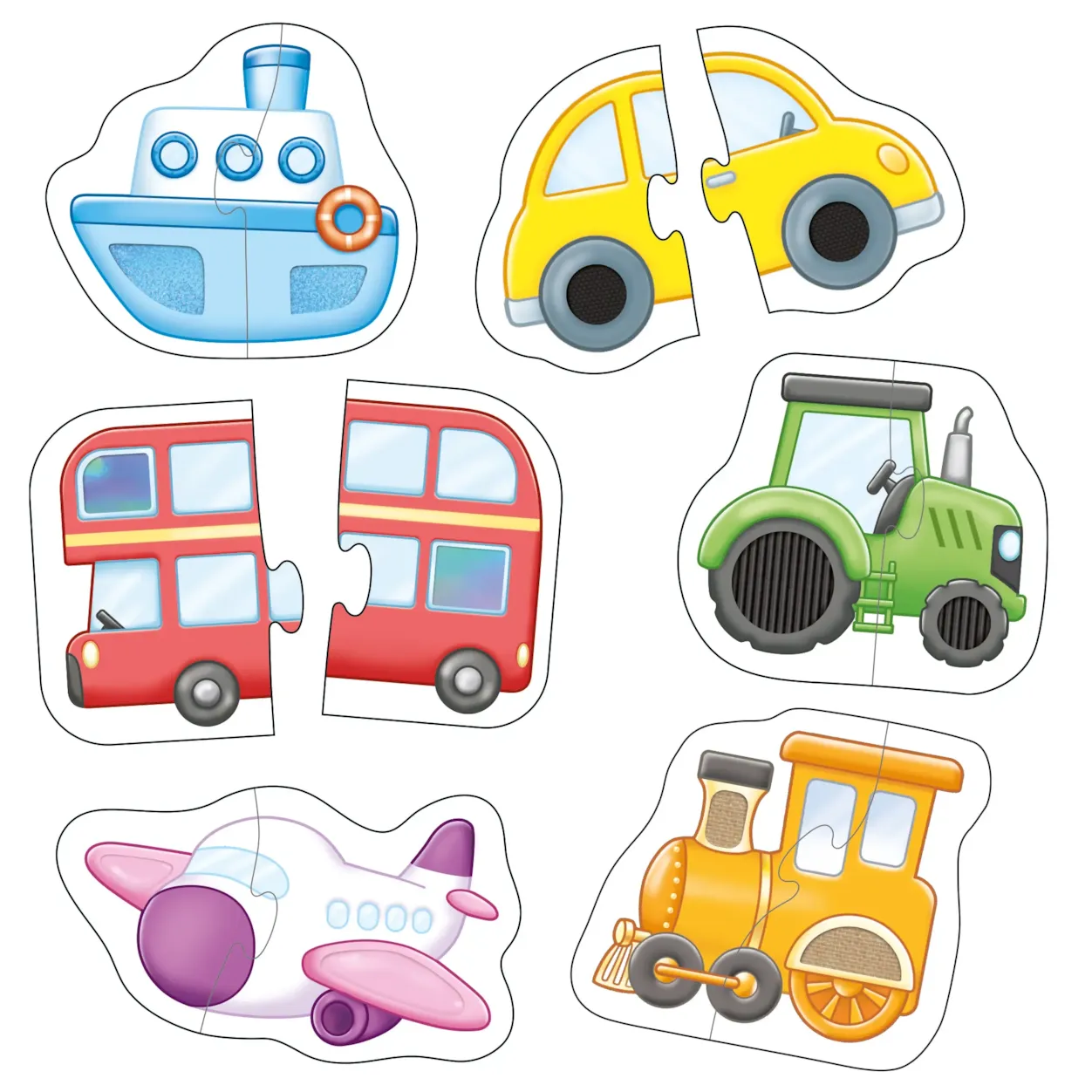 Match and Feel Vehicle Puzzle 2 Match and Feel Vehicle Puzzle - Image 2