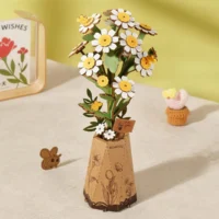 Chamomile (þrívíddar-viðarpúsl)