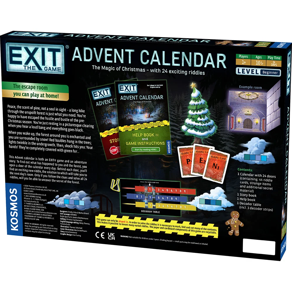 Exit Advent Calendar: The Magic of Christmas 4 Exit Advent Calendar: The Magic of Christmas - Image 4