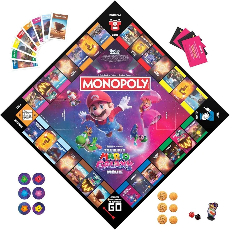 Monopoly: Super Mario Galaxy Movie 2 Monopoly: Super Mario Galaxy Movie - Image 2