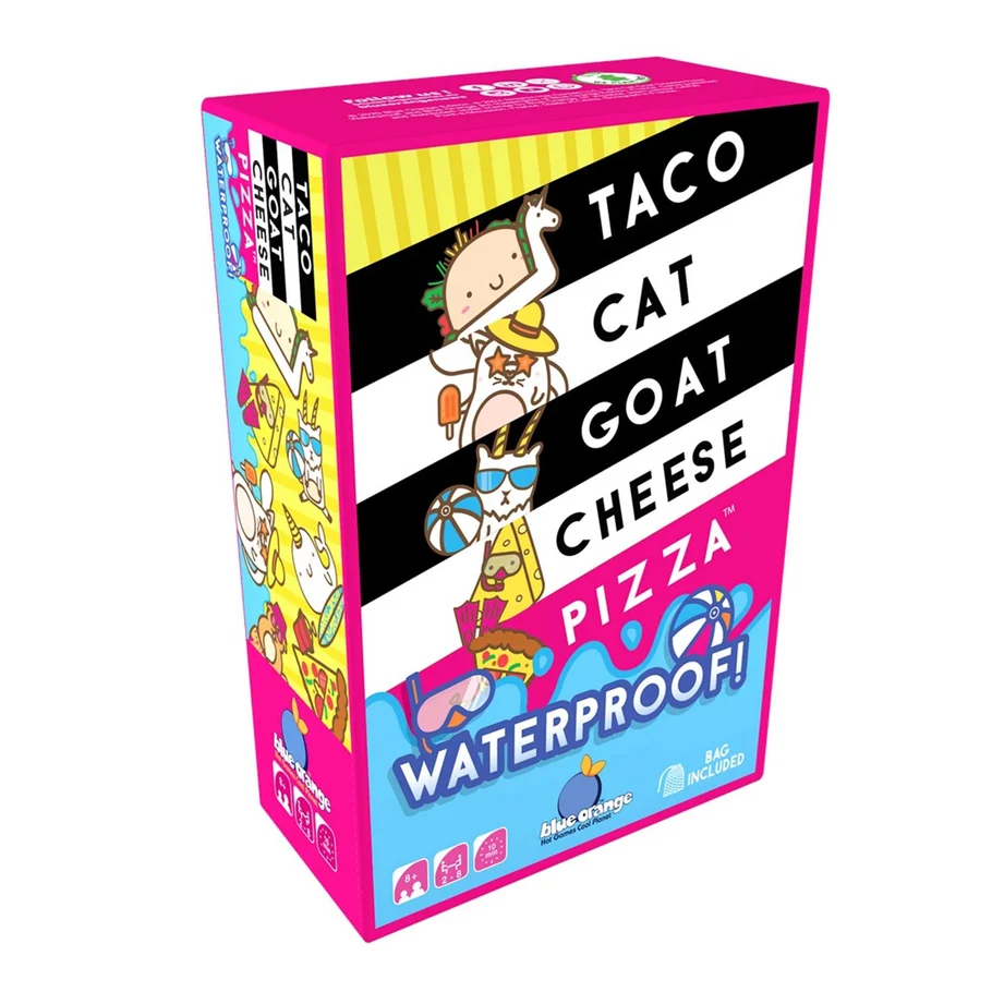 Taco Cat Goat Cheese Pizza: Waterproof 1 Taco Cat Goat Cheese Pizza: Waterproof