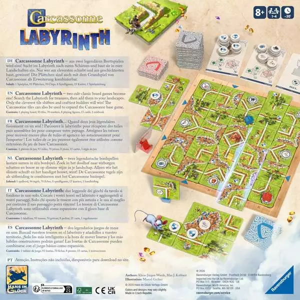 Carcassonne Labyrinth 2 Carcassonne Labyrinth - Image 2