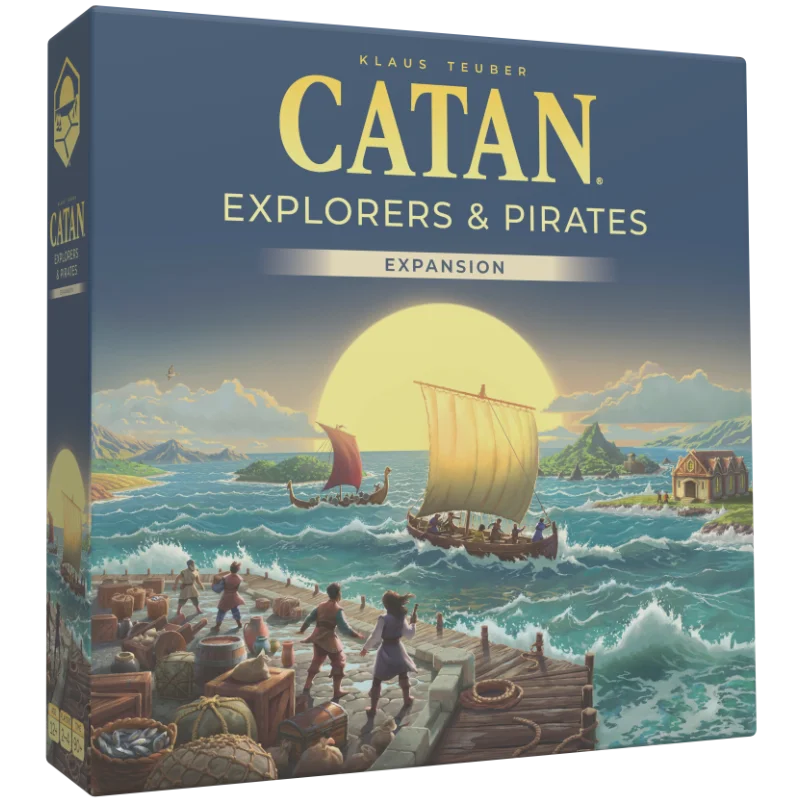 Spilavinir 10 CATAN Explorers & Pirates Expansion 6th Ed. (enska)