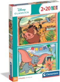 Disney Classic: Lion King og Dumbo (2x20 bita)