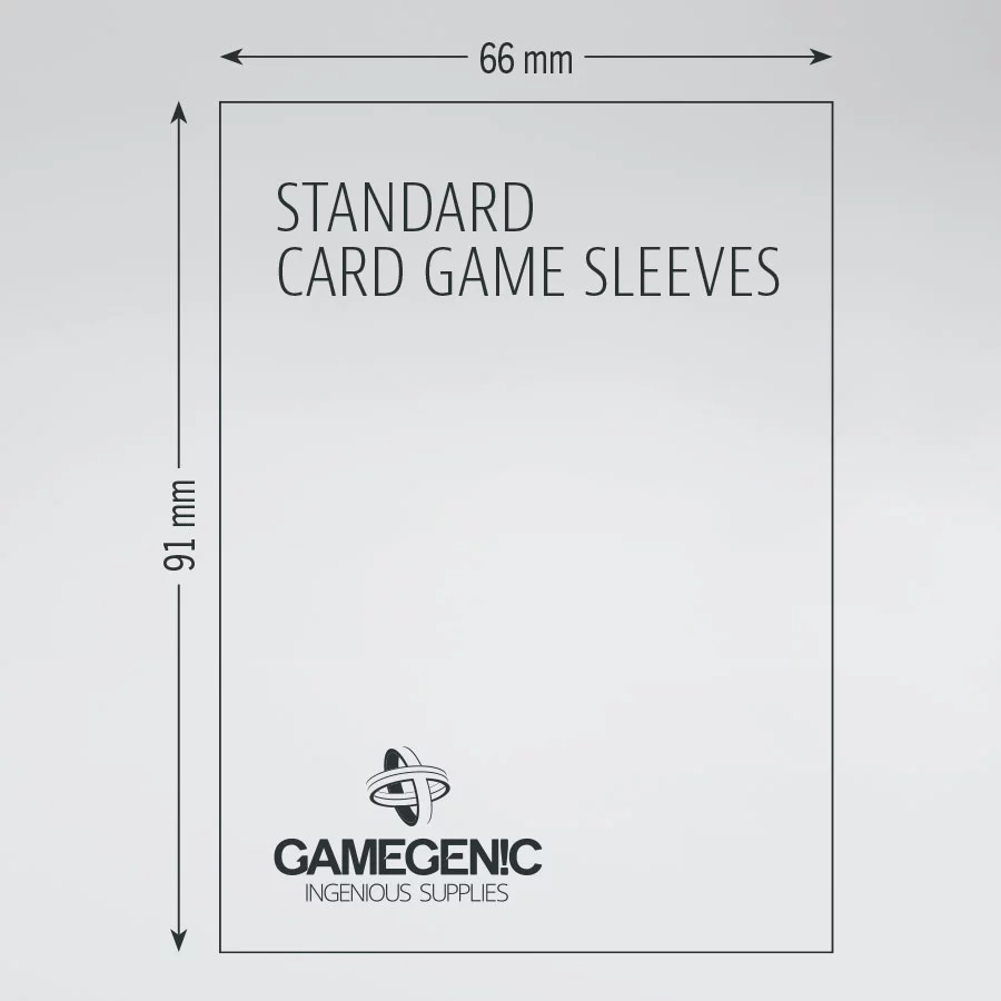 Board Game Sleeves: Standard Card Game (66x91) 2 Board Game Sleeves: Standard Card Game (66x91) - Image 2