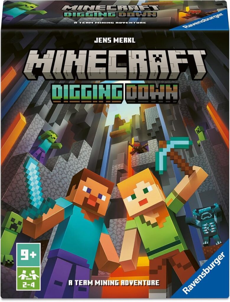 Spilavinir 4 Minecraft Digging Down