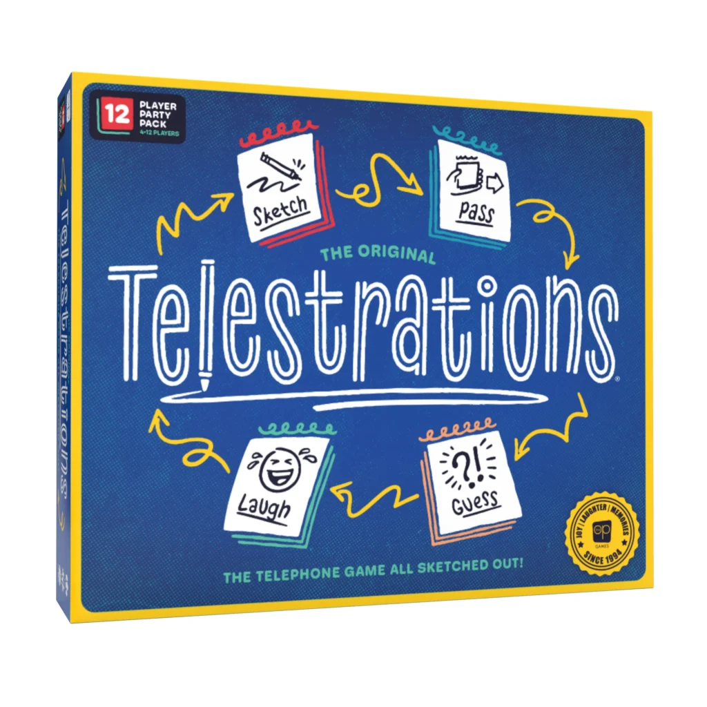 Spilavinir 7 Telestrations: 12 Player Party