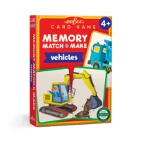 Vehicles Memory Match & make