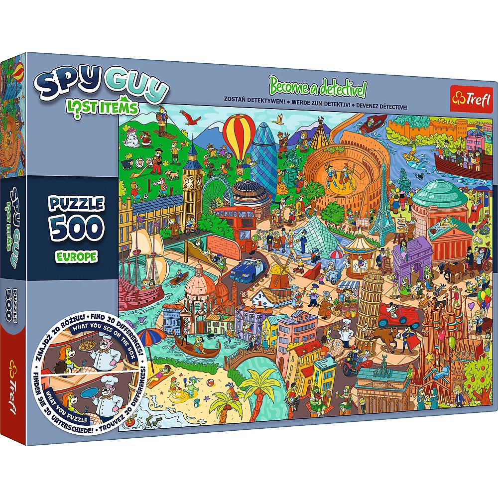 Spy Guy Lost Items: Evrópa (500 bita) 1 Spy Guy Lost Items: Evrópa (500 bita)