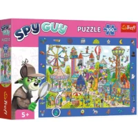 Spy Guy púsl: Skemmtigarður (100 bita)
