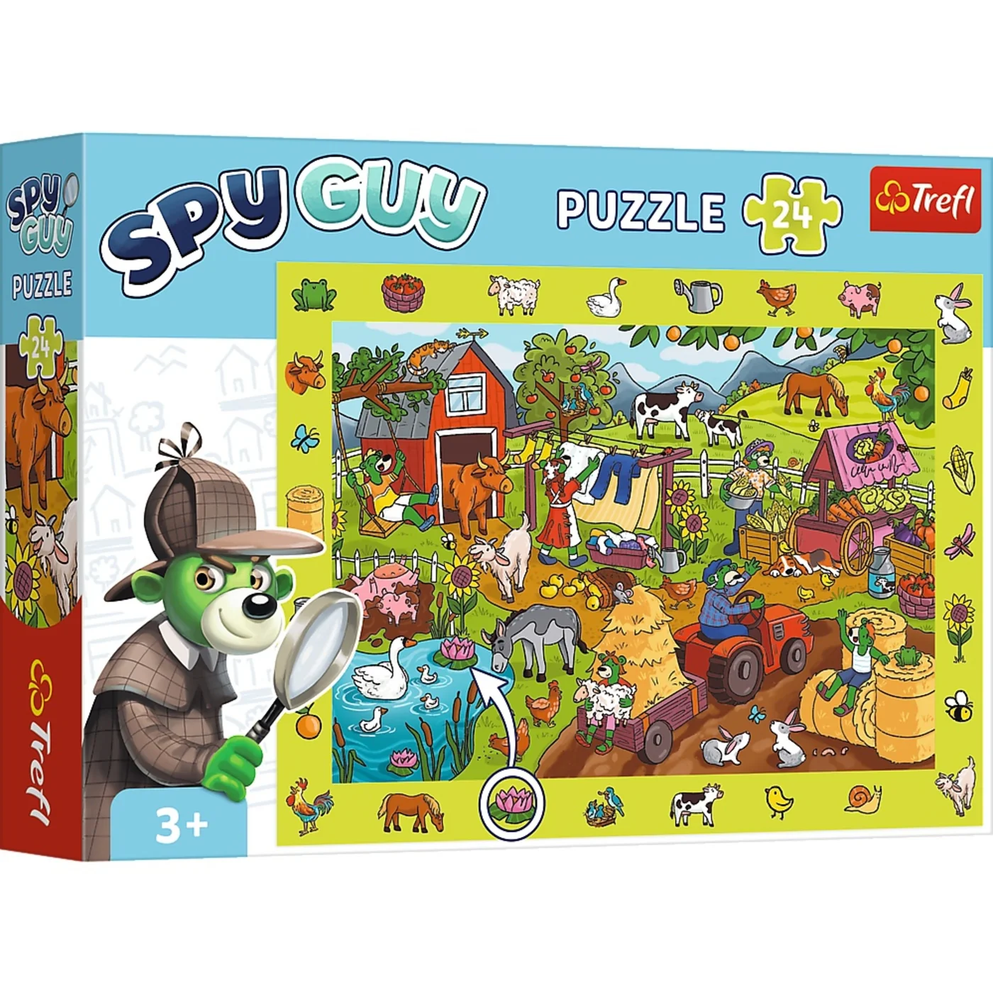 Spy Guy púsl: Sveitin (24 bita) 1 Spy Guy púsl: Sveitin (24 bita)