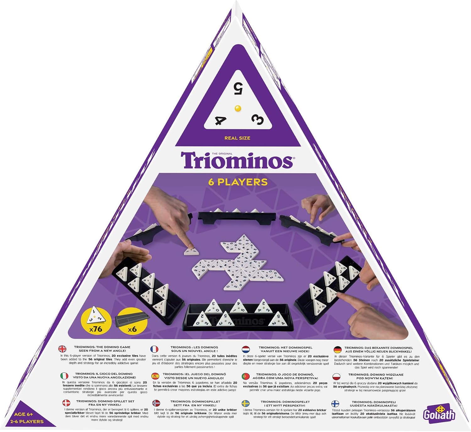Triominos: 6 manna 2 Triominos: 6 manna - Image 2
