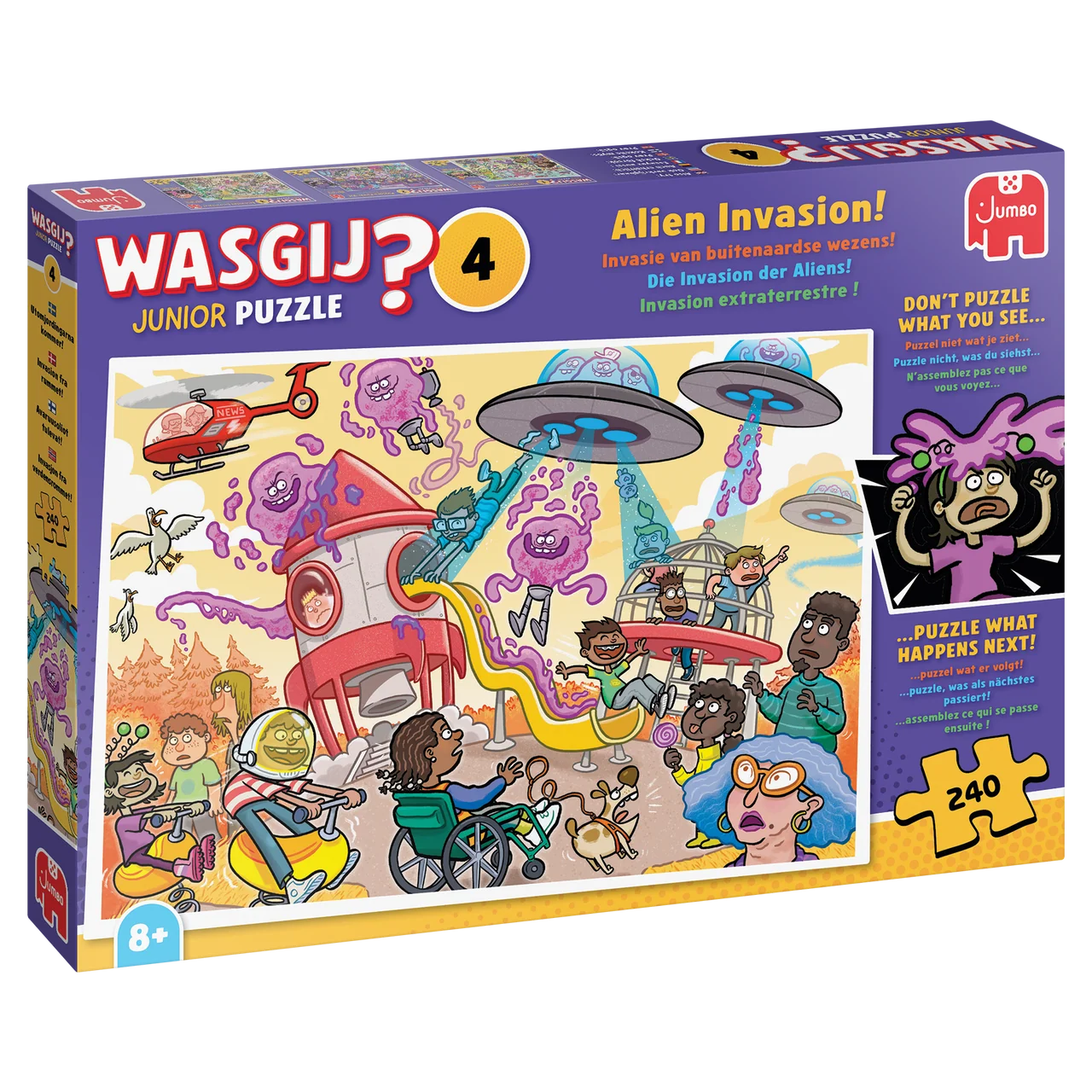 Wasgij Junior 4: Alien Invasion! (240 bita)